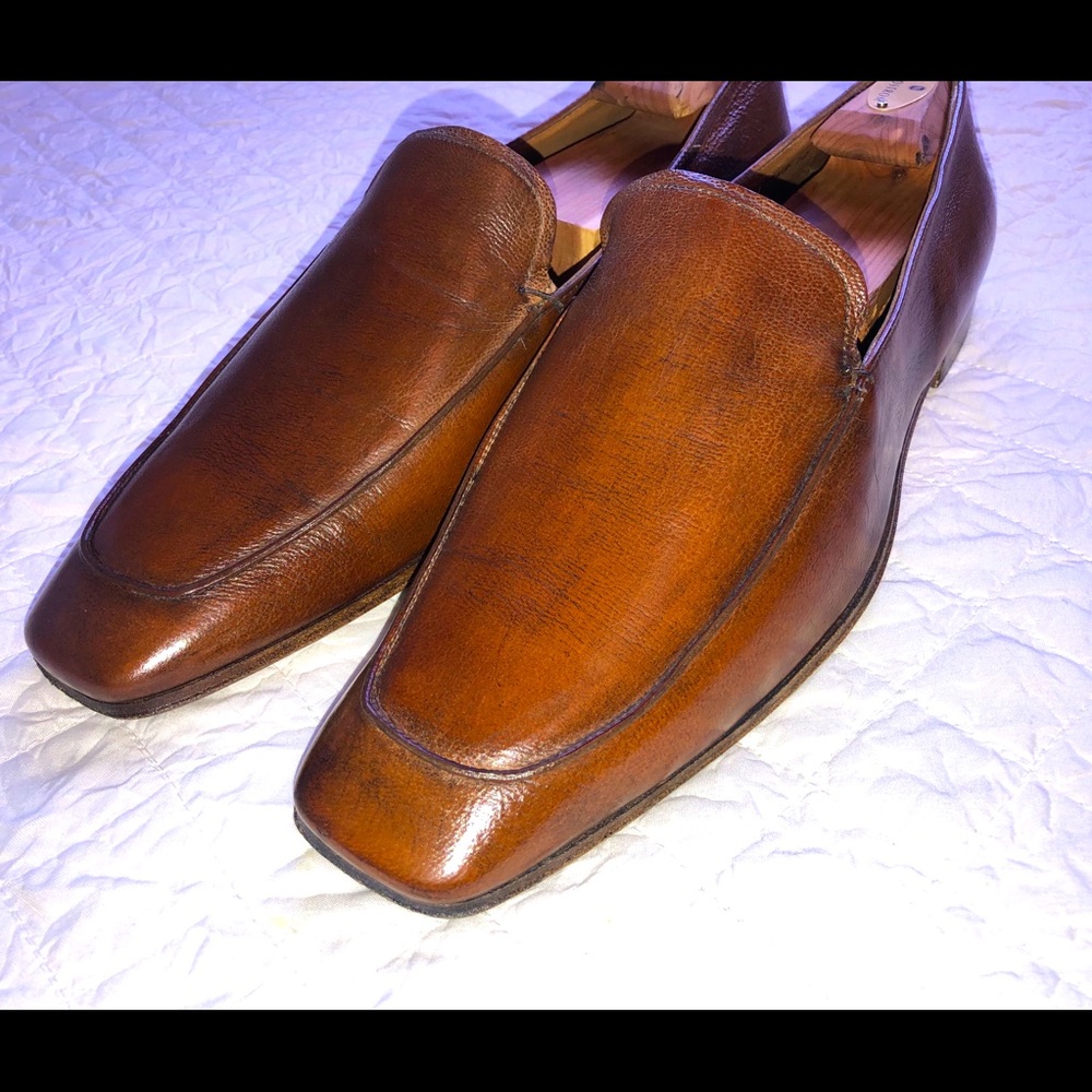 $620 Prada Tobacco Brown Loafers Shoes 10EU 11US